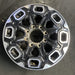 20" SIERRA 2500 PICKUP 22-26 20x8.5, 16 hole, machined black Original OEM Wheel - Additional View