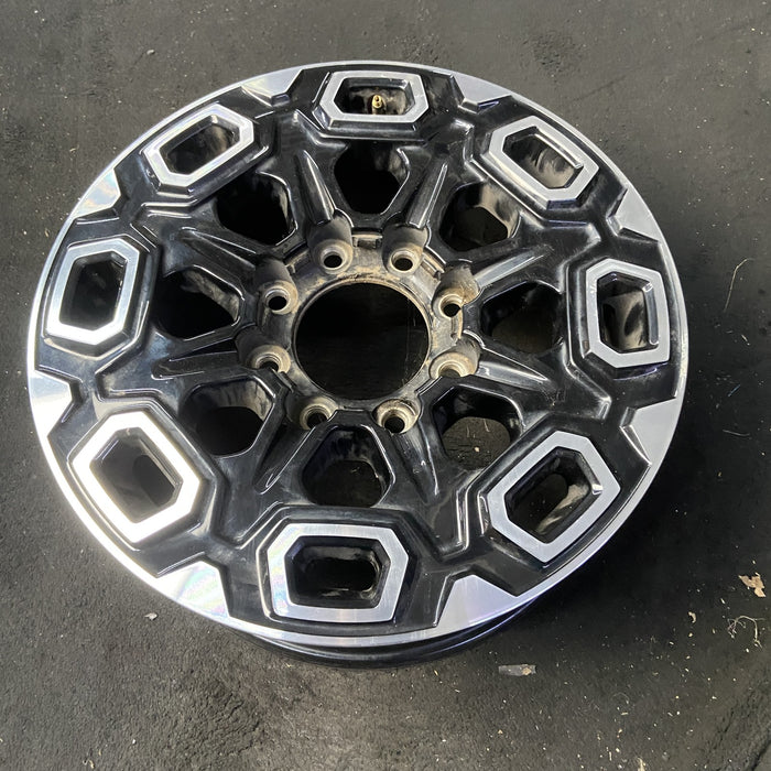 20" SIERRA 2500 PICKUP 22-26 20x8.5, 16 hole, machined black Original OEM Wheel - View 8