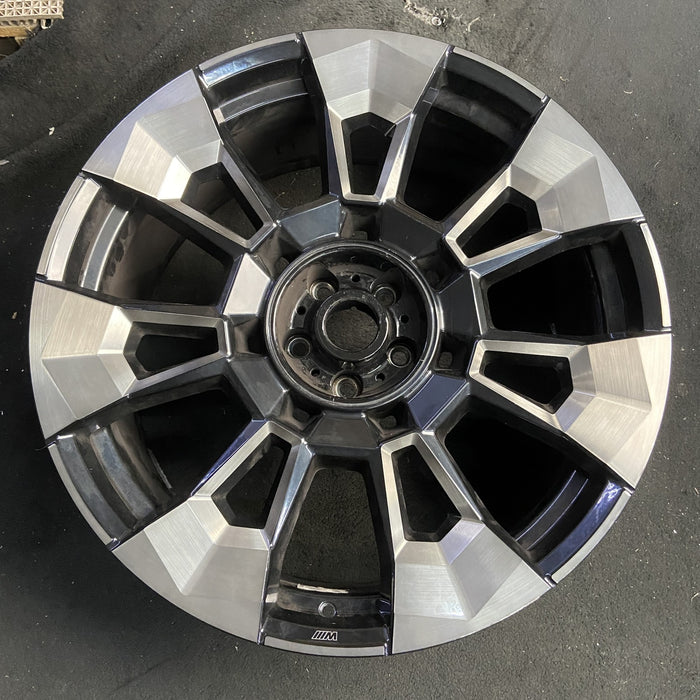 23" XM 23-25 23x10, black Original OEM Wheel Rim - Additional View