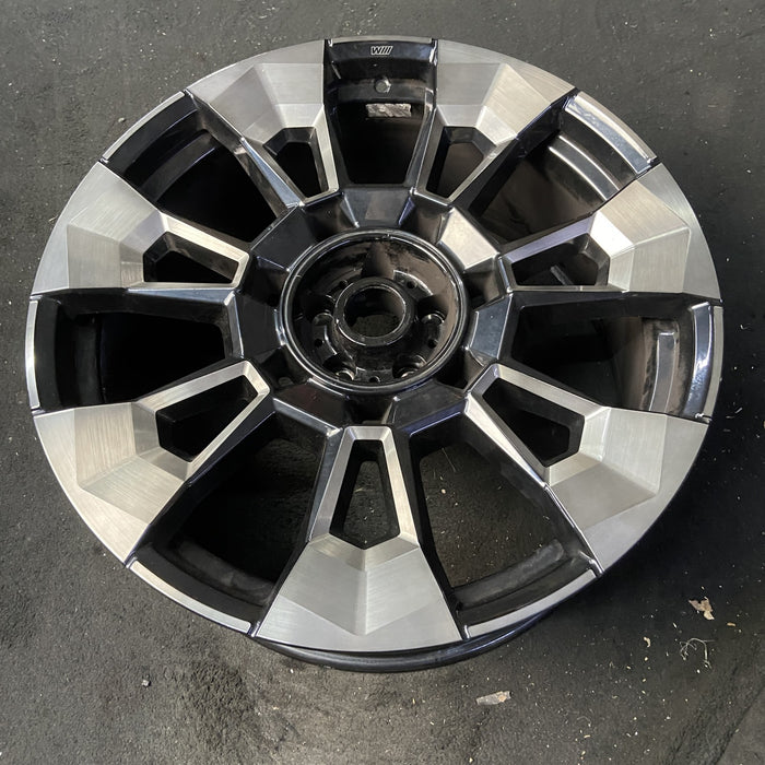 23" XM 23-25 23x10, black Original OEM Wheel Rim - View 8