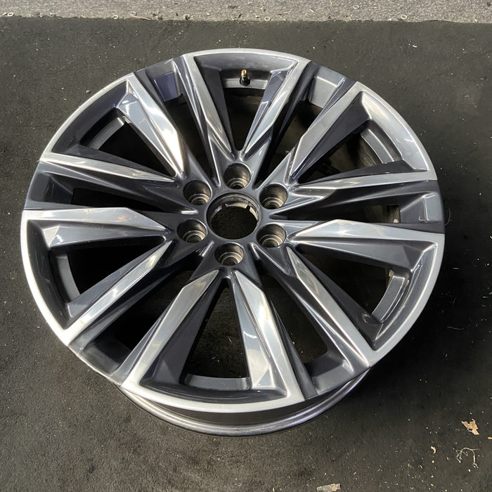 22" ESCALADE 21-23 22x9, 12 spoke, opt SMD Original OEM Wheel Rim - View 8