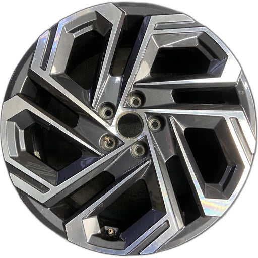 19" TUCSON 25-26 gasoline, 19x7.5 Original OEM Wheel Rim - Front View