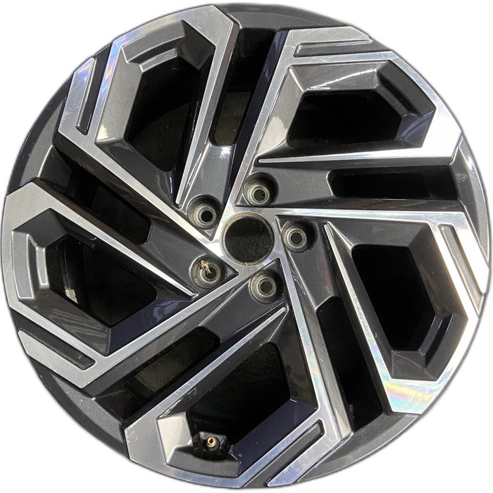 19" TUCSON 25-26 gasoline, 19x7.5 Original OEM Wheel Rim - Front View