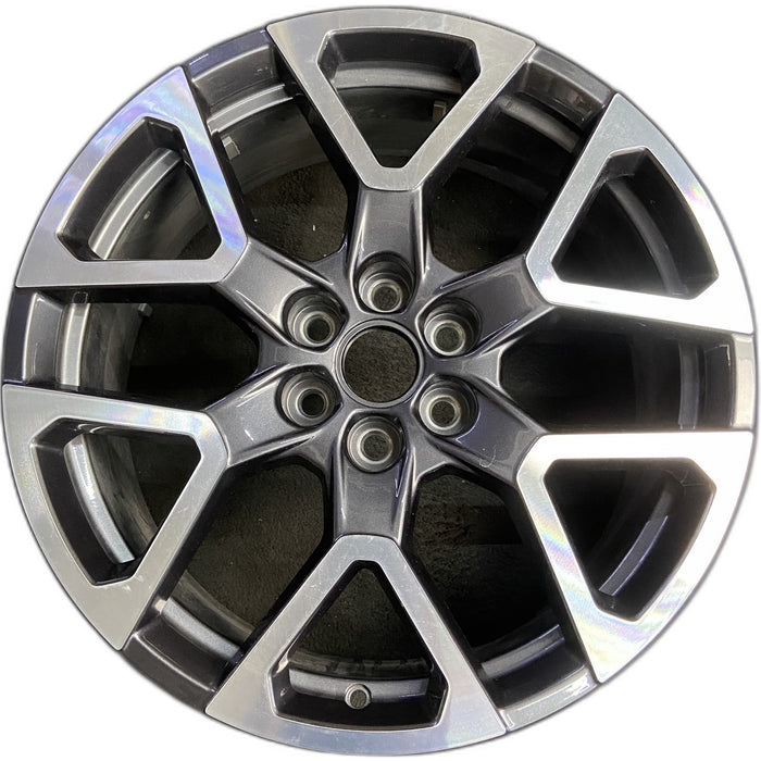 20" BLAZER 23-26 20x8, 6 spoke, dark gray Original OEM Wheel Rim - Front View