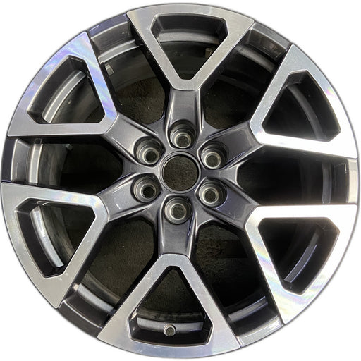 20" BLAZER 23-26 20x8, 6 spoke, dark gray Original OEM Wheel Rim - Front View