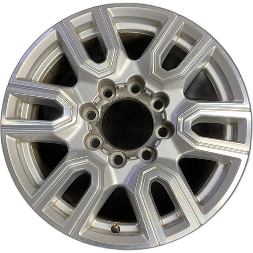 20" SIERRA 2500 PICKUP 20 20x8.5, 12 spoke , silver Original OEM Wheel Rim - Front View