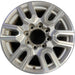 20" SIERRA 2500 PICKUP 20 20x8.5, 12 spoke , silver Original OEM Wheel Rim - Front View