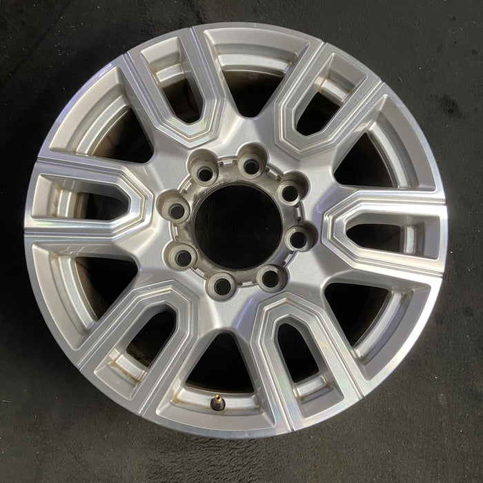 20" SIERRA 2500 PICKUP 20 20x8.5, 12 spoke , silver Original OEM Wheel Rim - Additional View