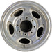 16" EXCURSION 00-05 , aluminum, 5 oval openings Original OEM Wheel Rim - Front View