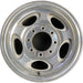 16" EXCURSION 00-05 , aluminum, 5 oval openings Original OEM Wheel Rim - Front View
