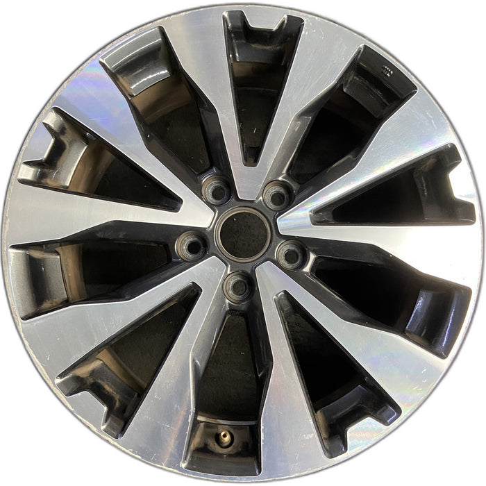 18" LEGACY 15-16 18x7 Original OEM Wheel Rim - Front View