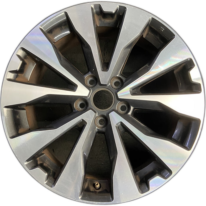 18" LEGACY 15-16 18x7 Original OEM Wheel Rim - Front View