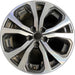 18" FORESTER 19 18x7 , w/machined face, 5 V spoke Original OEM Wheel Rim - Front View
