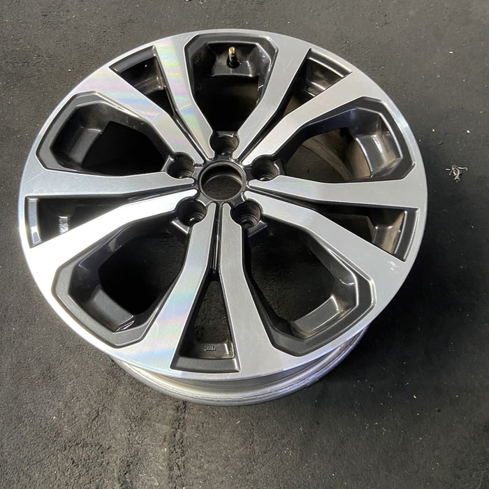 18" FORESTER 19 18x7 , w/machined face, 5 V spoke Original OEM Wheel Rim - View 8