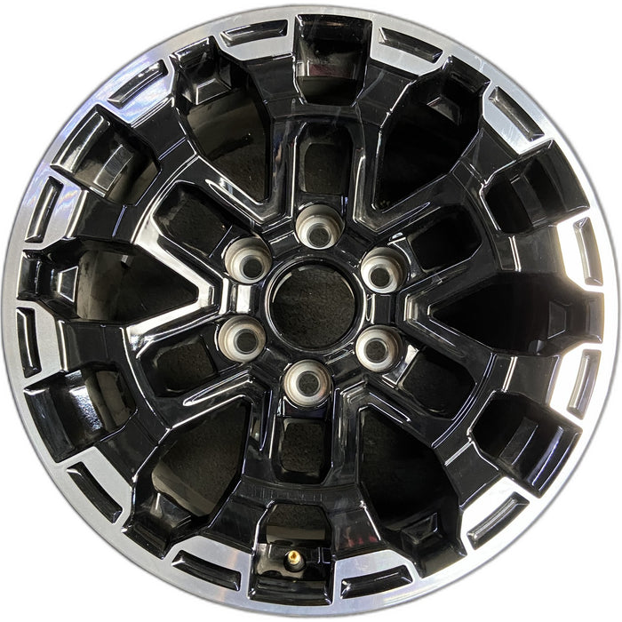 18" CANYON 26 18x8.5, machined face Original OEM Wheel Rim - Front View