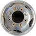 17" SIERRA 3500 PICKUP 11-17 DRW, , forged polished aluminum , front Original - Front View