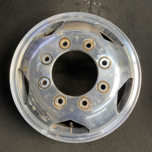 17" SIERRA 3500 PICKUP 11-17 DRW, , forged polished aluminum , front Original - Additional View