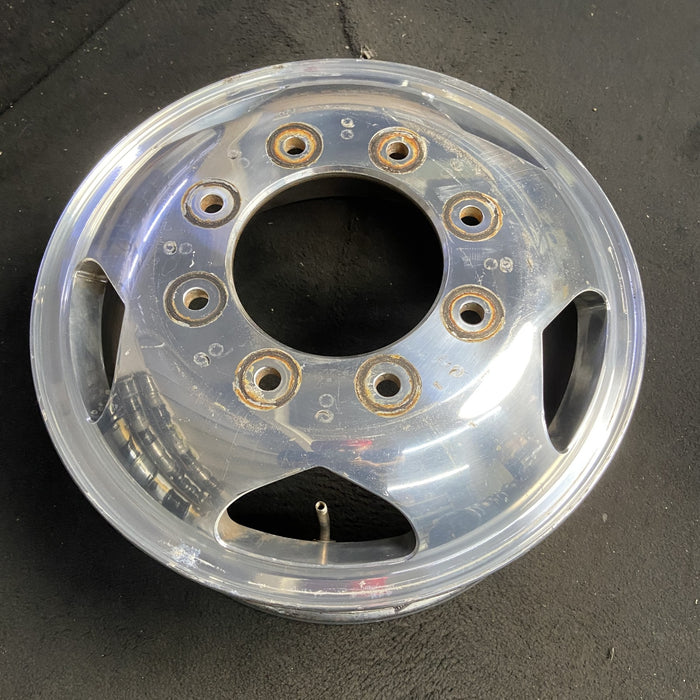 17" SIERRA 3500 PICKUP 11-17 DRW, , forged polished aluminum , front Original - View 7
