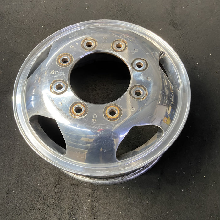 17" SIERRA 3500 PICKUP 11-17 DRW, , forged polished aluminum , front Original - View 8