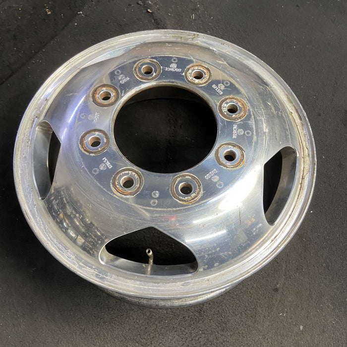 17" SIERRA 3500 PICKUP 11-17 DRW, , forged polished aluminum , front Original - View 7