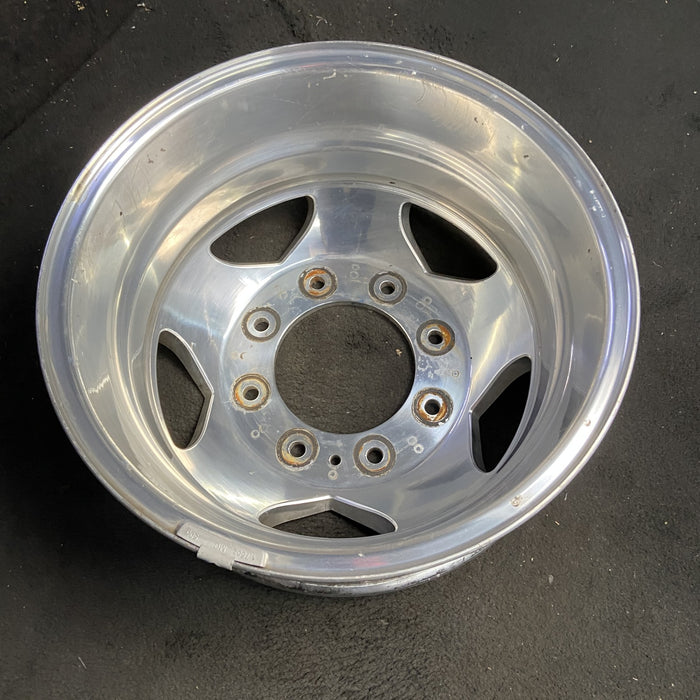 17" SIERRA 3500 PICKUP 11-17 DRW, , forged polished aluminum , rear, outer - View 7