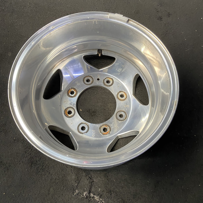 17" SIERRA 3500 PICKUP 11-17 DRW, , forged polished aluminum , rear, outer - View 8