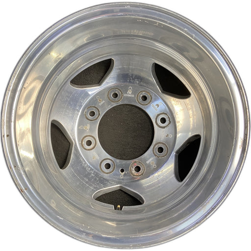 17" SIERRA 3500 PICKUP 11-17 DRW, , forged polished aluminum , rear, outer - Front View