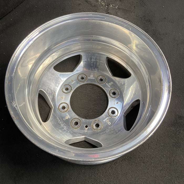 17" SIERRA 3500 PICKUP 11-17 DRW, , forged polished aluminum , rear, outer - View 7
