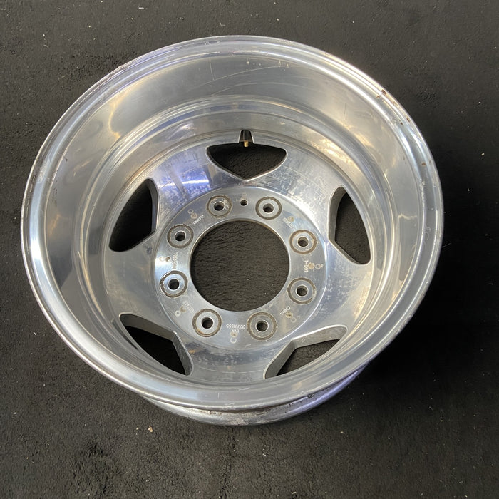 17" SIERRA 3500 PICKUP 11-17 DRW, , forged polished aluminum , rear, outer - View 8