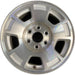 17" AVALANCHE 1500 07-10 17x7.5", aluminum, , single groove in each spoke - Front View