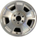 17" AVALANCHE 1500 07-10 17x7.5", aluminum, , single groove in each spoke - Front View