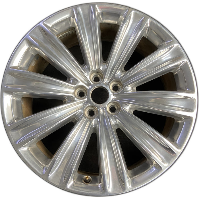 20" EXPLORER 20-24 20x8, , , polished Original OEM Wheel Rim - Front View