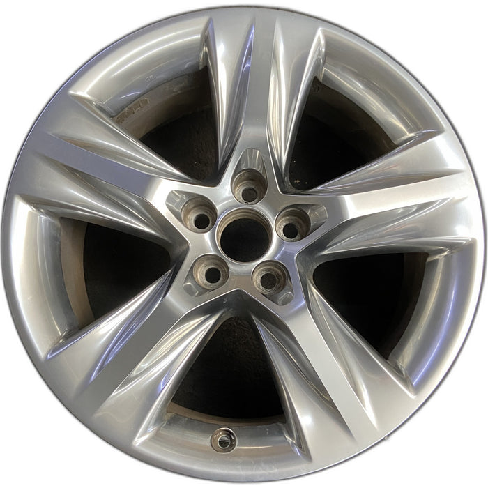 19" HIGHLANDER 14-16 19x7.5 , Original OEM Wheel Rim - Front View