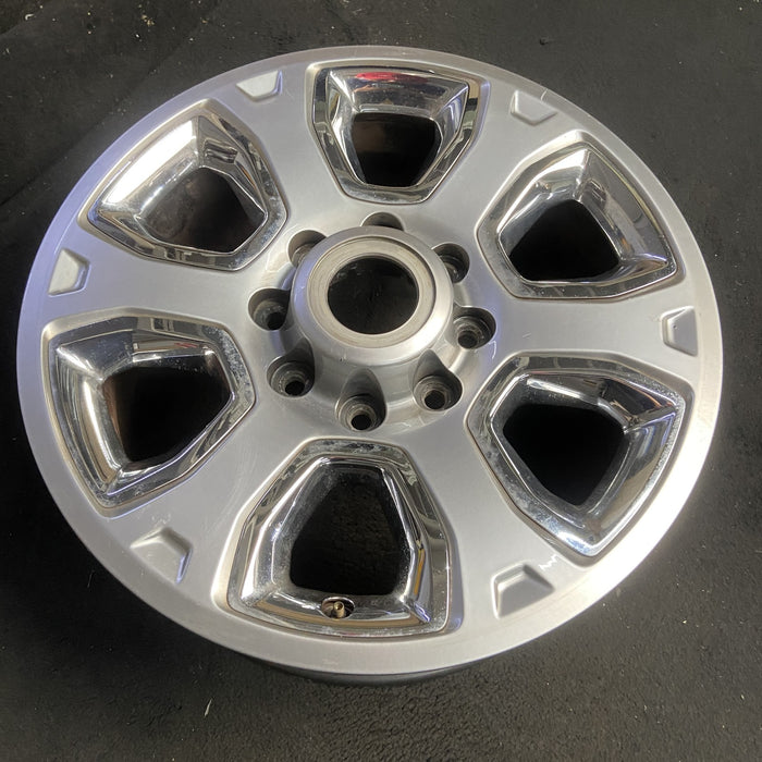 20" DODGE 2500 PICKUP 14 20x8, 6 spoke, w/chrome inserts Original OEM Wheel Rim - View 7