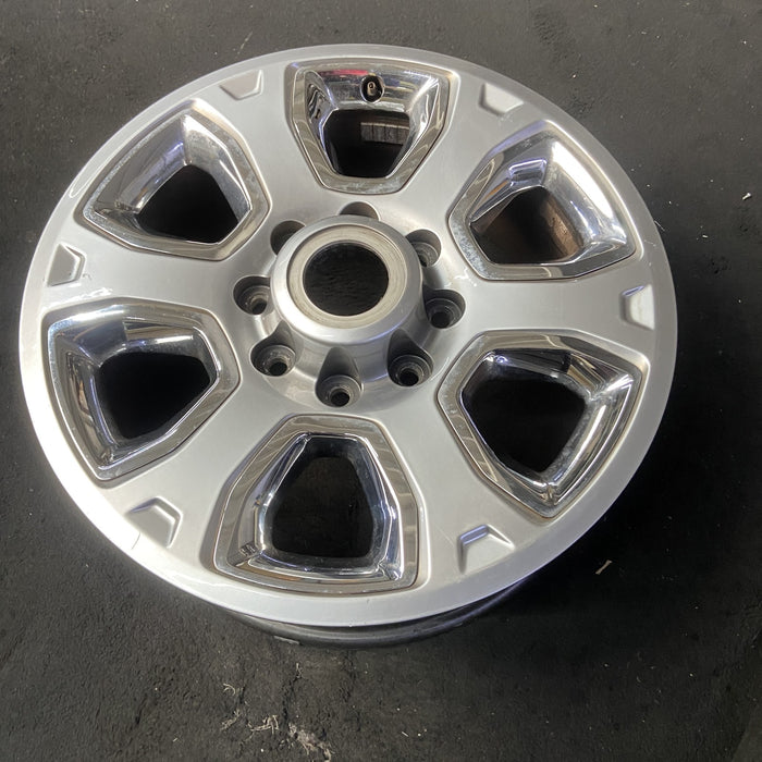 20" DODGE 2500 PICKUP 14 20x8, 6 spoke, w/chrome inserts Original OEM Wheel Rim - View 8