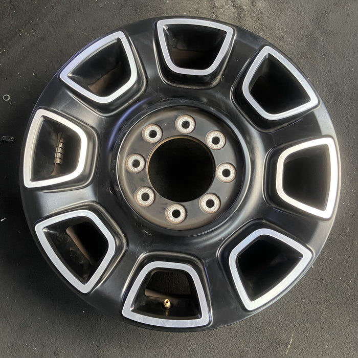 20" FORD F250SD PICKUP 23-26 20x8, , solid spoke, black, slotted spoke Original - Additional View