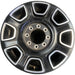 20" FORD F250SD PICKUP 23-26 20x8, , solid spoke, black, slotted spoke Original - Front View
