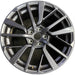 18" WRX 22 18x8.5 , dark gray Original OEM Wheel Rim - Front View