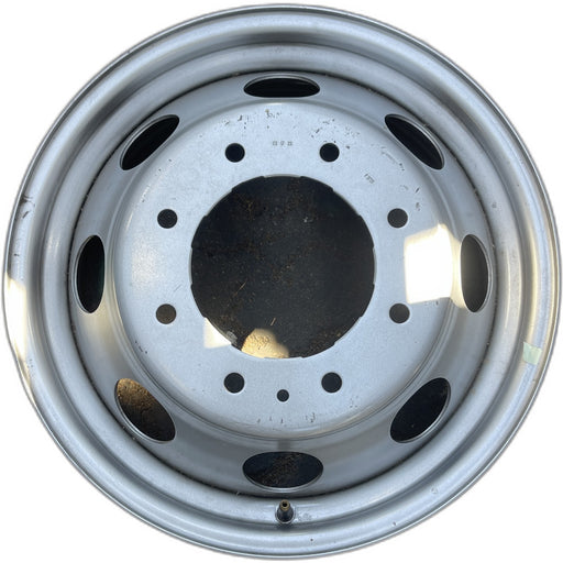 18" SIERRA 3500 PICKUP 24 DRW, 18x6.5, rear, inner Original OEM Wheel Rim - Front View