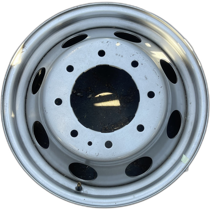 18" SIERRA 3500 PICKUP 24 DRW, 18x6.5, rear, inner Original OEM Wheel Rim - Front View