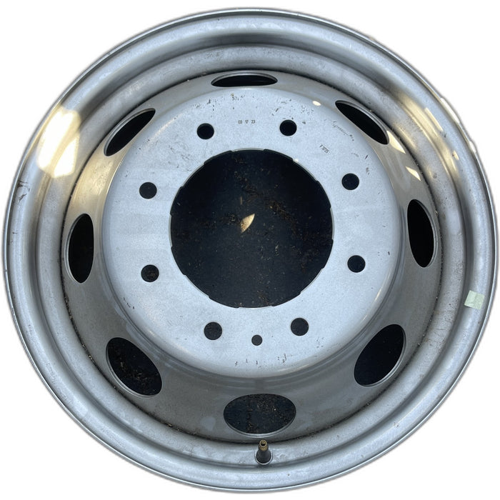 18" SIERRA 3500 PICKUP 24 DRW, 18x6.5, rear, inner Original OEM Wheel Rim - Front View