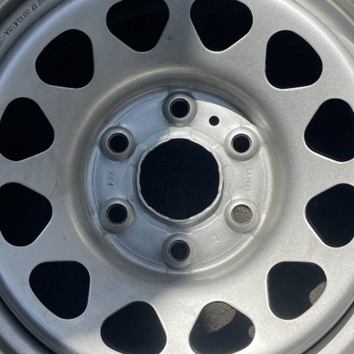 17" COLORADO 23-25 17x8, steel, opt RD6 Original OEM Wheel Rim - Angle View
