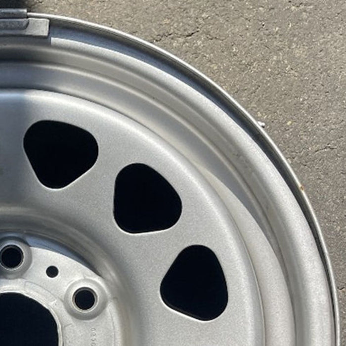 17" COLORADO 23-25 17x8, steel, opt RD6 Original OEM Wheel Rim - Close-Up Detail