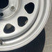 17" COLORADO 23-25 17x8, steel, opt RD6 Original OEM Wheel Rim - Back View