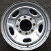 17" FORD F250SD PICKUP 10 17x7.5 , , steel, , argent, oval cut-outs Original - Front View