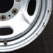 17" FORD F250SD PICKUP 10 17x7.5 , , steel, , argent, oval cut-outs Original - Back View