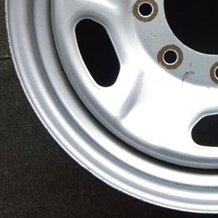 17" FORD F250SD PICKUP 10 17x7.5 , , steel, , argent, oval cut-outs Original - Additional View