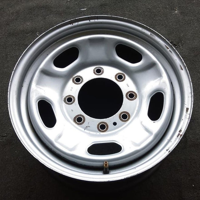 17" FORD F250SD PICKUP 10 17x7.5 , , steel, , argent, oval cut-outs Original - View 7
