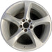19" BMW 323i 06-07 19x9 , 5 spoke, solid spoke, w/o rivets between spokes - Front View