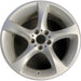 19" BMW 323i 06-07 19x8 , 5 spoke, solid spoke, w/o rivets between spokes - Front View
